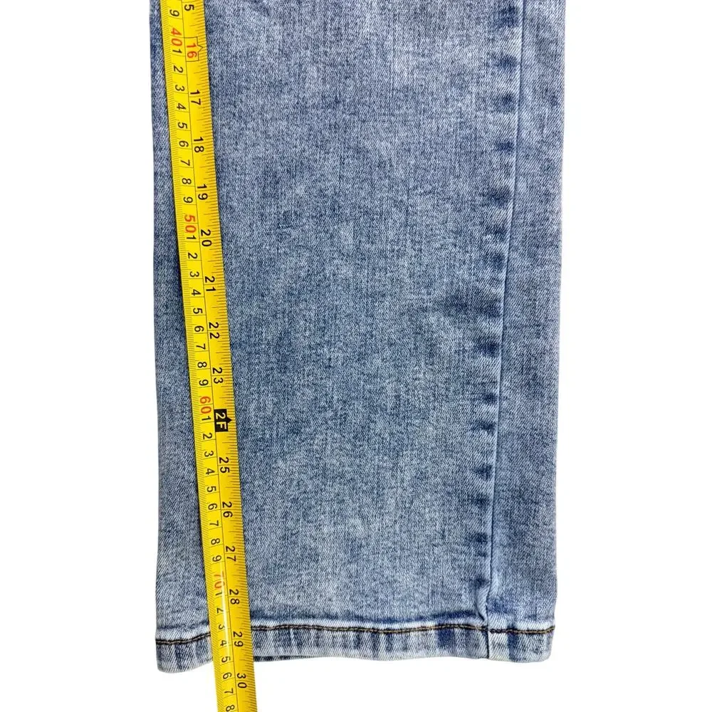 Judy Blue Stonewell High Rise Straight Leg Jeans Light Wash Size 13/31 Stretch - Picture 13 of 13